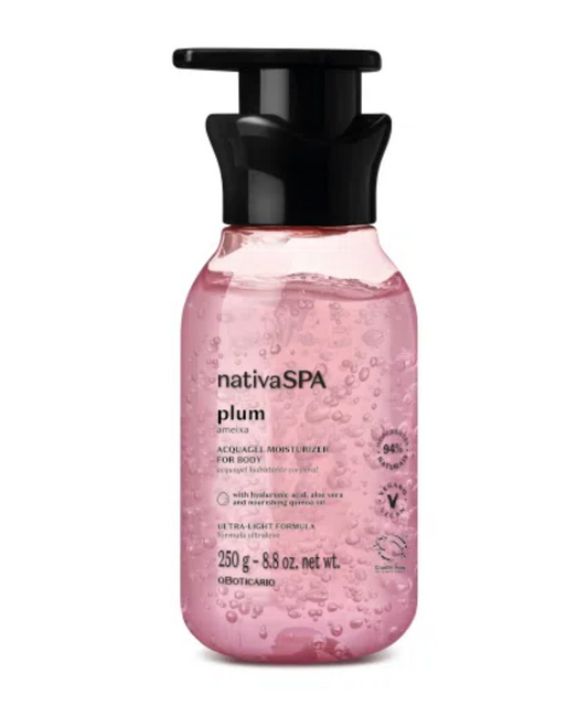 NSPA Loção Acquagel Hidratante Ameixa, 250ml