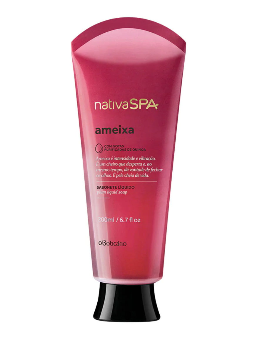 NSPA Sabonete Líquido Corporal de Ameixa, 200ml