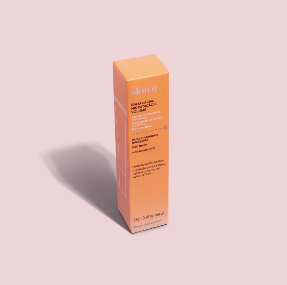 QDB Skin.Q Baume à Lèvres Hydratation et Volume, 7.5g