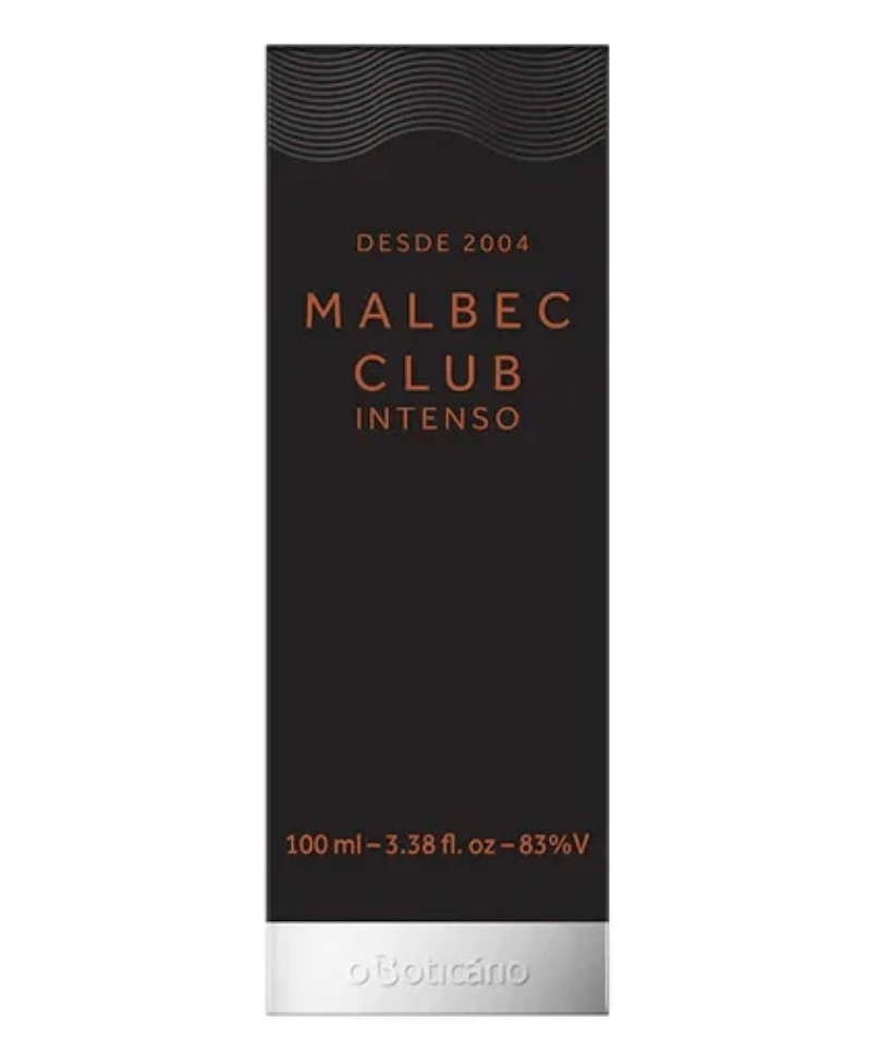 Malbec Club Intenso Eau de Toilette, 100 ml